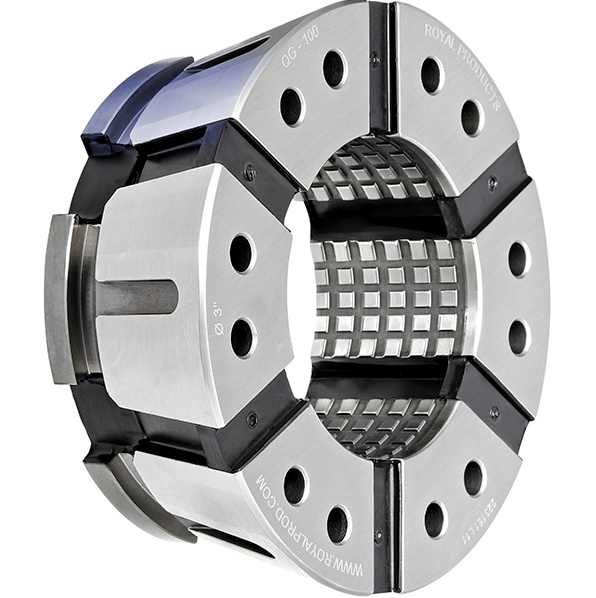 Picture of 45215 Royal 2 3/8" QG-100 Quick Grip Collet Serrated Bore